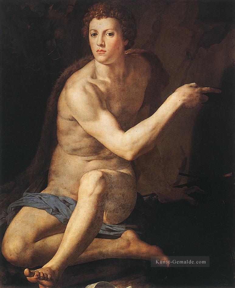 Johannes der Täufer Florenz Agnolo Bronzino Ölgemälde